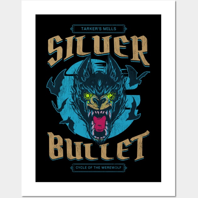 Silver Bullet - Tarker's Mills - Cycle of the Werewolf Wall Art by Contentarama